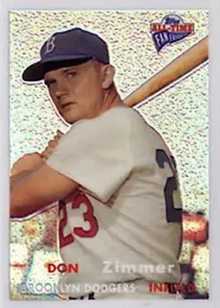 2004 Topps All-Time Fan Favorites - Refractors #69 - Don Zimmer - Brooklyn Dodgers