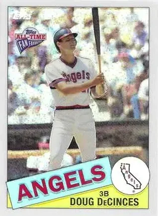 2004 Topps All-Time Fan Favorites - Refractors #71 - Doug DeCinces - California Angels