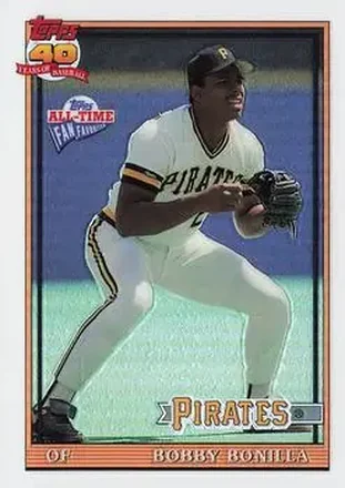 2004 Topps All-Time Fan Favorites - Refractors #92 - Bobby Bonilla - Pittsburgh Pirates