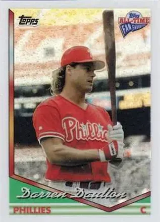 2004 Topps All-Time Fan Favorites - Refractors #93 - Darren Daulton - Philadelphia Phillies