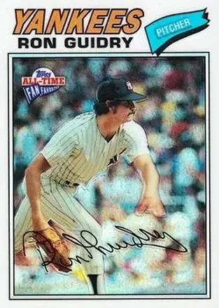 2004 Topps All-Time Fan Favorites - Refractors #119 - Ron Guidry - New York Yankees