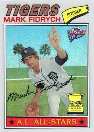 2004 Topps All-Time Fan Favorites - Refractors #122 - Mark Fidrych - Detroit Tigers