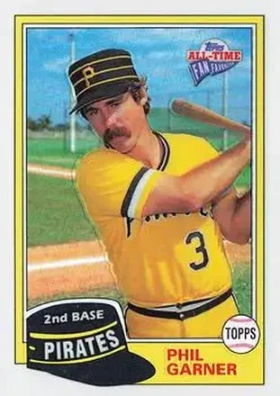 2004 Topps All-Time Fan Favorites - Refractors #128 - Phil Garner - Pittsburgh Pirates
