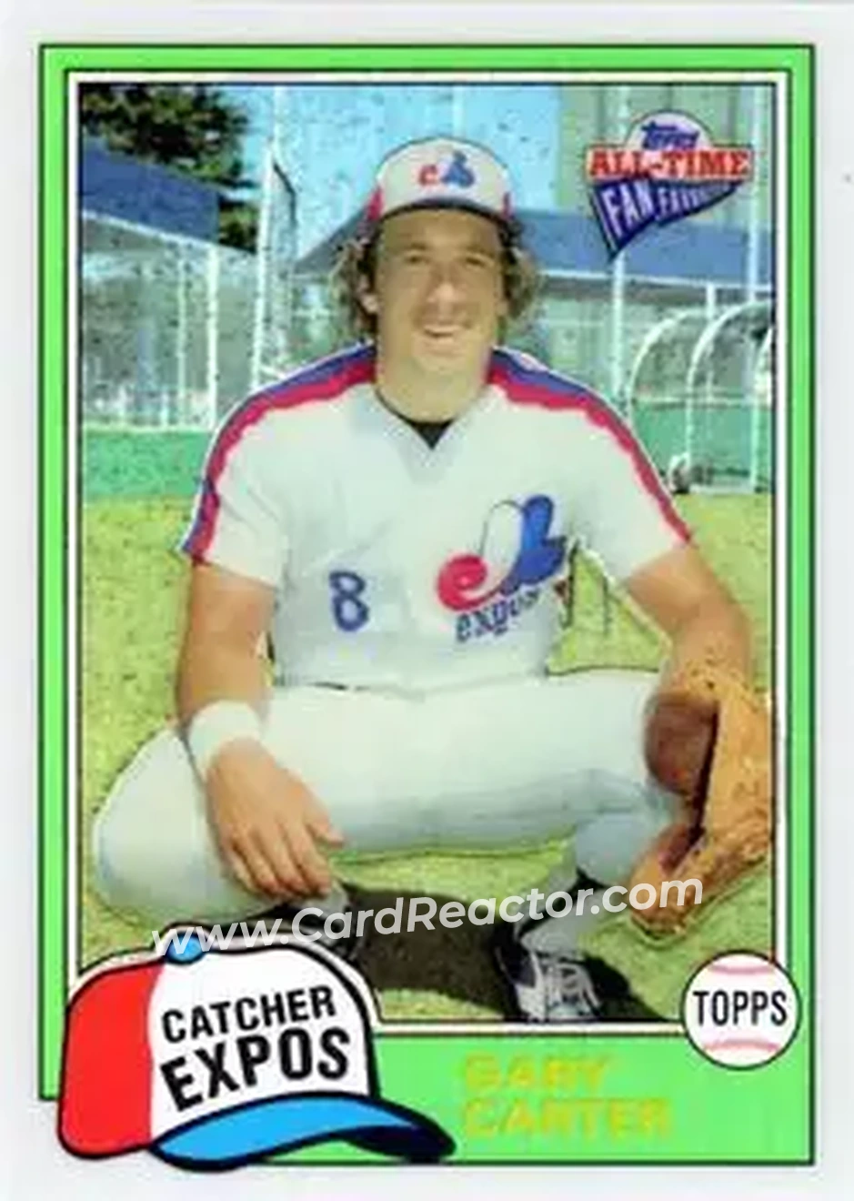 2004 Topps All-Time Fan Favorites - Refractors #147 - Gary Carter - Montreal Expos - Front