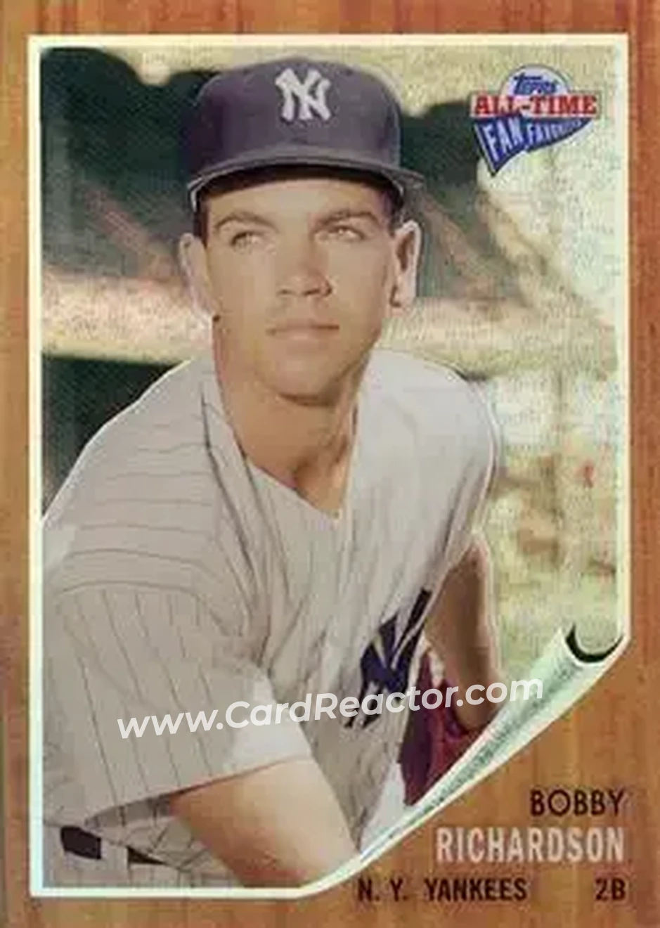 2004 Topps All-Time Fan Favorites - Refractors #148 - Bobby Richardson - New York Yankees - Front
