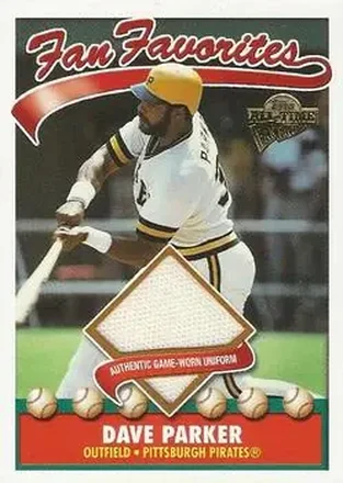 2004 Topps All-Time Fan Favorites #FFR-DP Relics Dave Parker