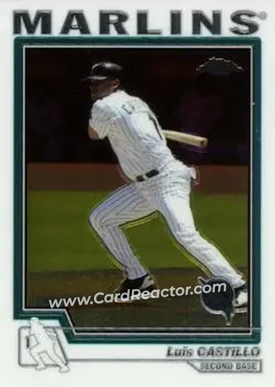 2004 Topps Chrome #21 - Luis Castillo - Florida Marlins - Front