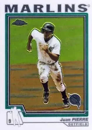 2004 Topps Chrome #26 - Juan Pierre - Florida Marlins
