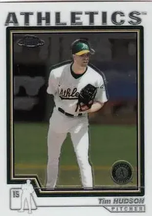 2004 Topps Chrome #30 - Tim Hudson - Oakland Athletics