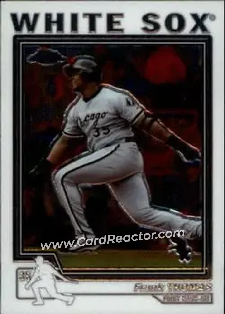 2004 Topps Chrome #49 - Frank Thomas - Chicago White Sox - Front