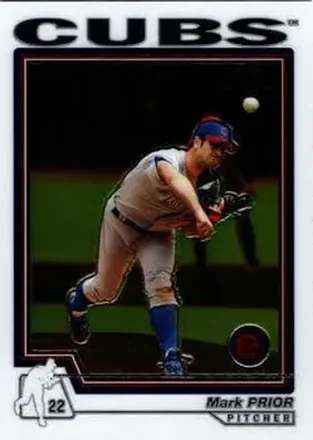 2004 Topps Chrome #50 - Mark Prior - Chicago Cubs