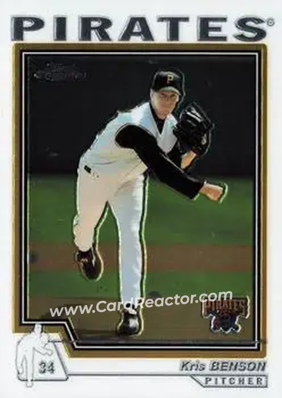 2004 Topps Chrome #53 - Kris Benson - Pittsburgh Pirates - Front