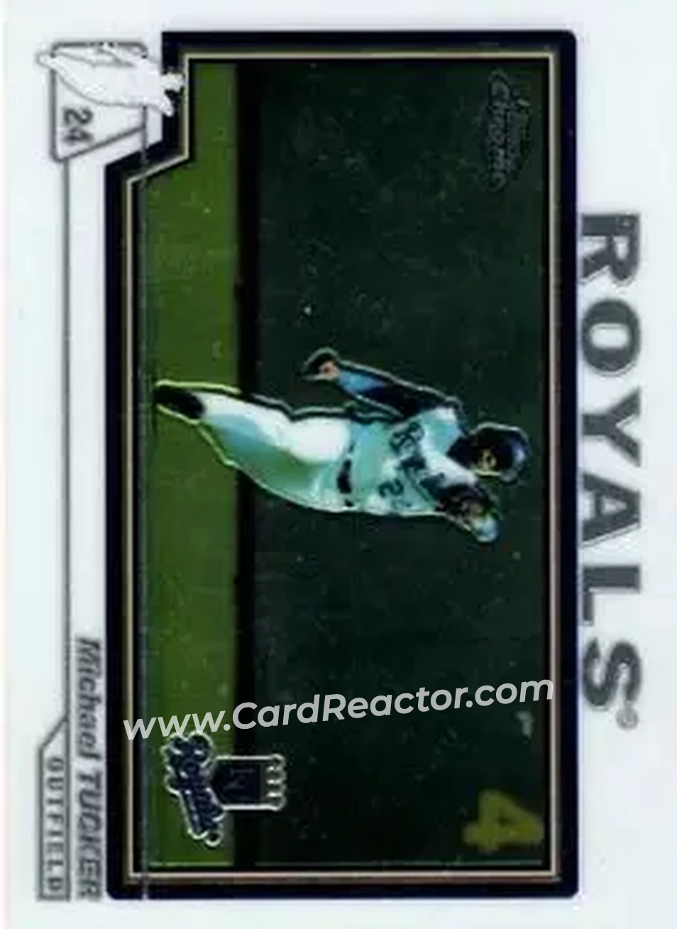2004 Topps Chrome #57 - Michael Tucker - Kansas City Royals - Front