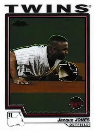 2004 Topps Chrome #60 - Jacque Jones - Minnesota Twins