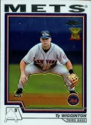 2004 Topps Chrome #62 - Ty Wigginton - New York Mets