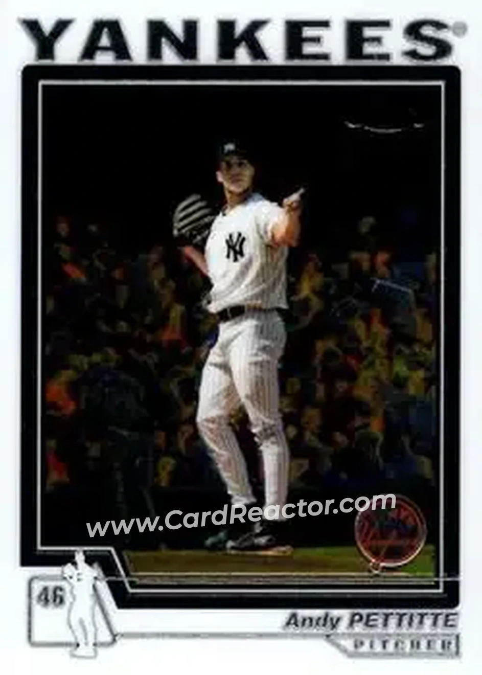 2004 Topps Chrome #64 - Andy Pettitte - New York Yankees - Front