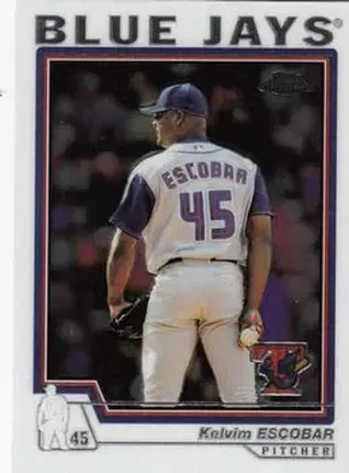 2004 Topps Chrome #68 - Kelvim Escobar - Toronto Blue Jays