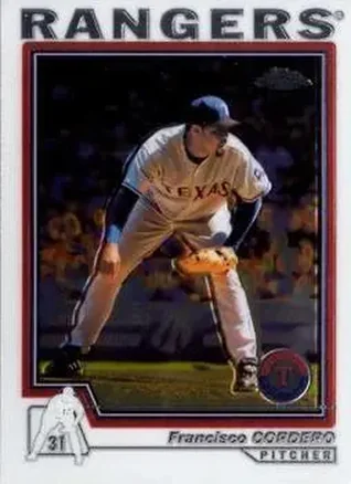 2004 Topps Chrome #71 - Francisco Cordero - Texas Rangers