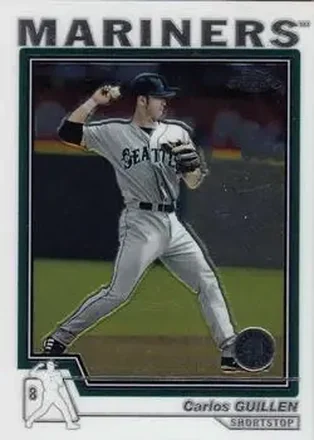 2004 Topps Chrome #72 - Carlos Guillen - Seattle Mariners