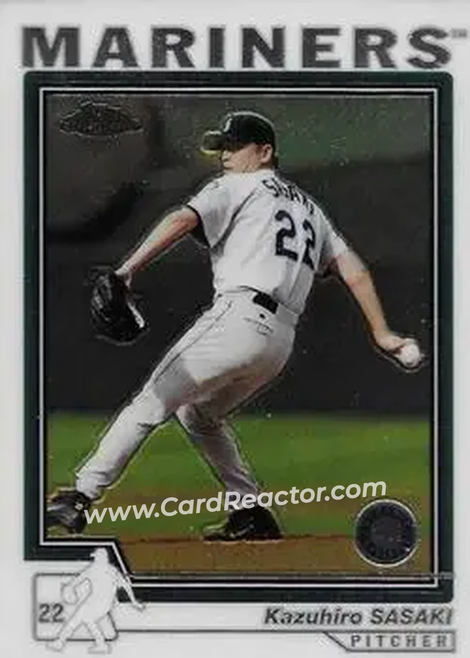 2004 Topps Chrome #84 - Kazuhiro Sasaki - Seattle Mariners - Front