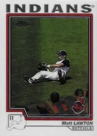 2004 Topps Chrome #86 - Matt Lawton - Cleveland Indians
