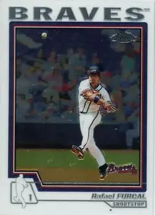 2004 Topps Chrome #88 - Rafael Furcal - Atlanta Braves