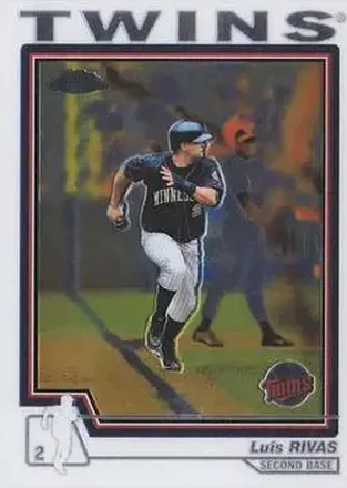 2004 Topps Chrome #91 - Luis Rivas - Minnesota Twins