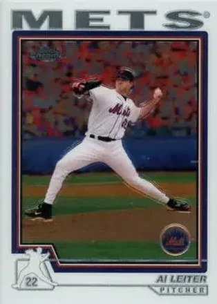2004 Topps Chrome #94 - Al Leiter - New York Mets