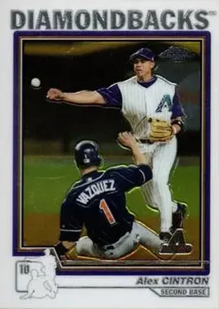 2004 Topps Chrome #96 - Alex Cintron - Arizona Diamondbacks