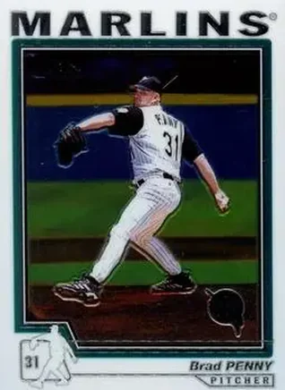 2004 Topps Chrome #101 - Brad Penny - Florida Marlins