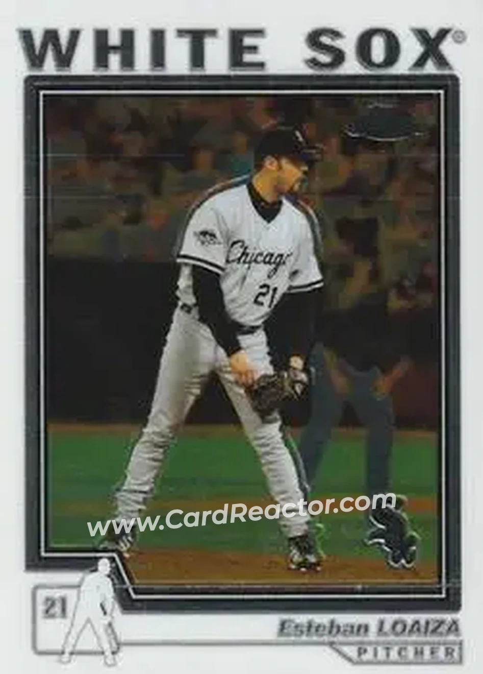 2004 Topps Chrome #108 - Esteban Loaiza - Chicago White Sox - Front