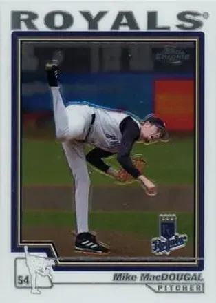 2004 Topps Chrome #113 - Mike MacDougal - Kansas City Royals