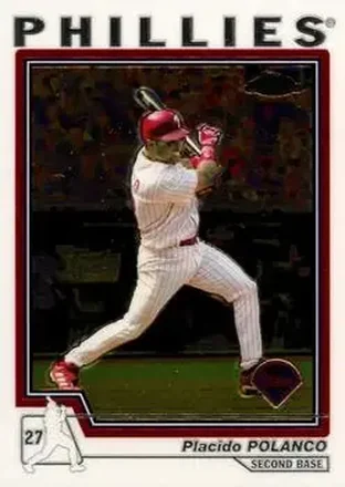 2004 Topps Chrome #117 - Placido Polanco - Philadelphia Phillies