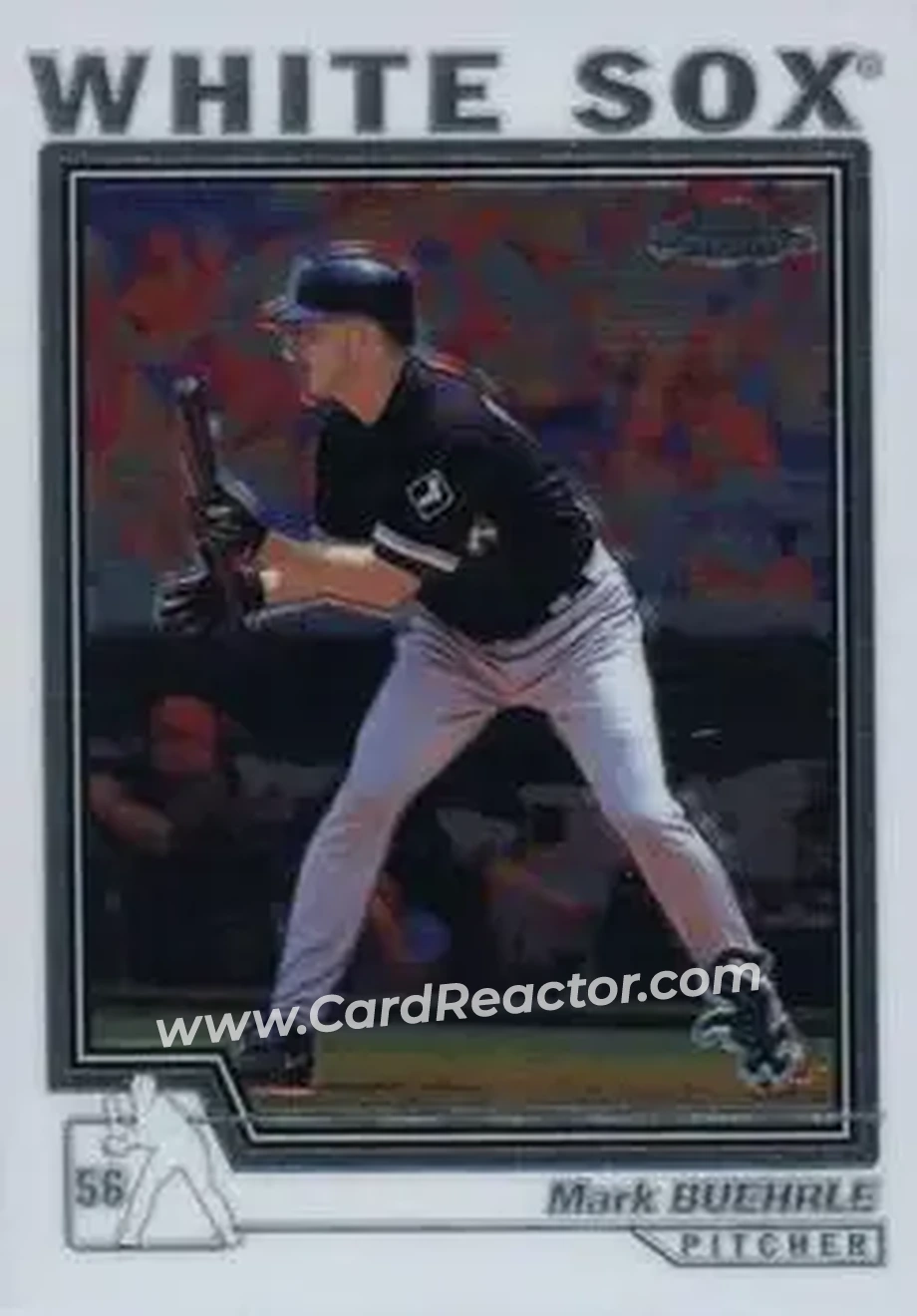 2004 Topps Chrome #127 - Mark Buehrle - Chicago White Sox - Front