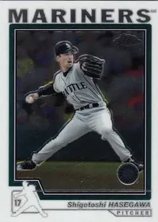 2004 Topps Chrome #138 - Shigetoshi Hasegawa - Seattle Mariners
