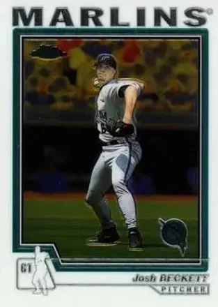 2004 Topps Chrome #141 - Josh Beckett - Florida Marlins