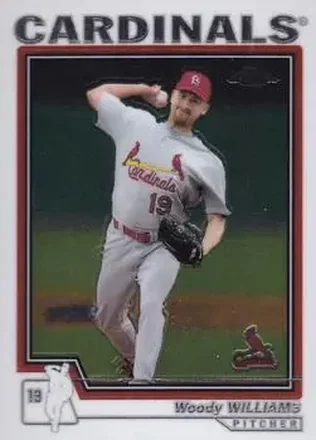 2004 Topps Chrome #158 - Woody Williams - St. Louis Cardinals