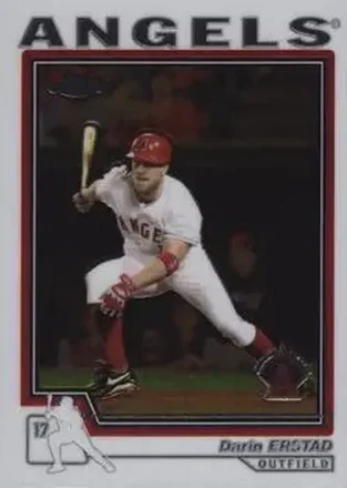 2004 Topps Chrome #161 - Darin Erstad - Anaheim Angels