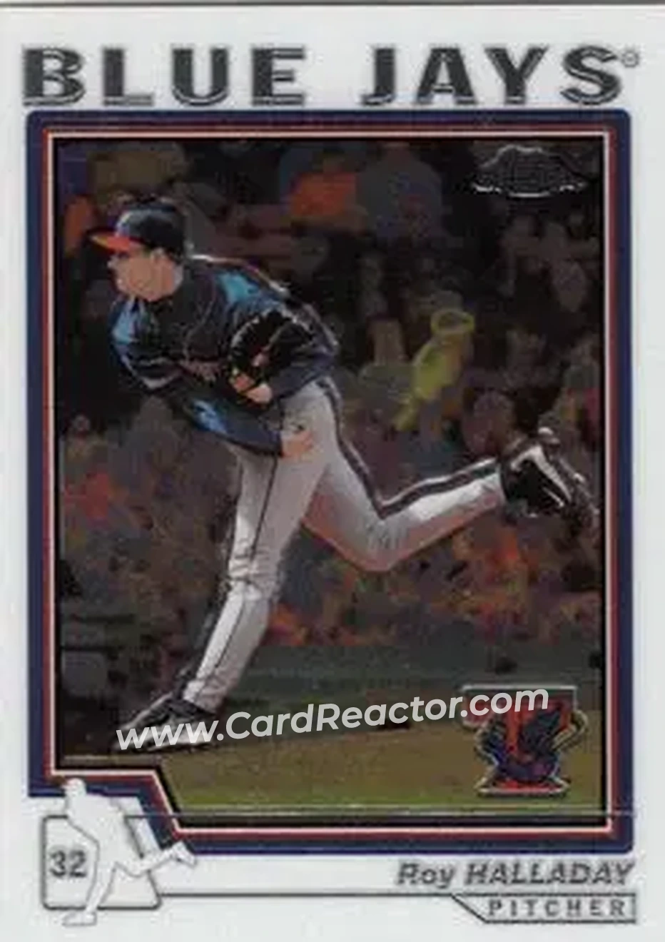 2004 Topps Chrome #209 - Roy Halladay - Toronto Blue Jays - Front