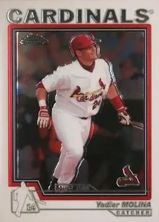 2004 Topps Chrome #219 Yadier Molina