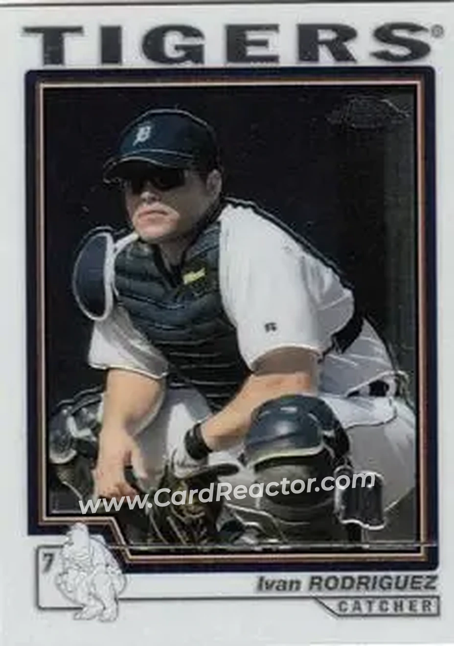 2004 Topps Chrome #260 - Ivan Rodriguez - Detroit Tigers - Front