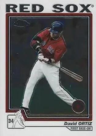2004 Topps Chrome #355 - David Ortiz - Boston Red Sox