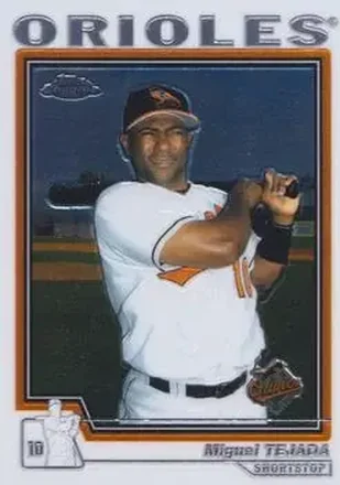 2004 Topps Chrome #375 - Miguel Tejada - Baltimore Orioles