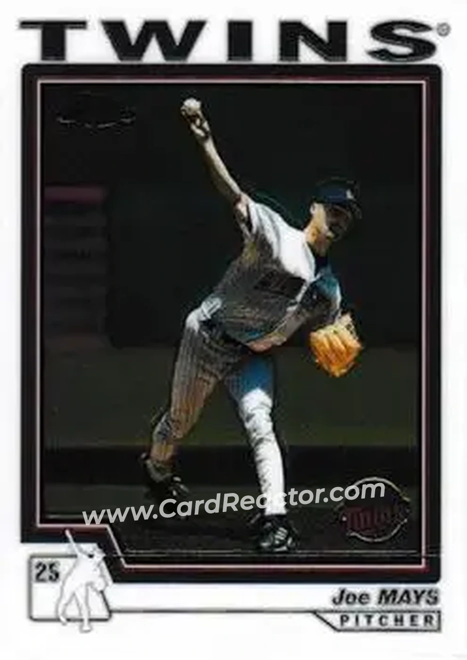 2004 Topps Chrome #175 - Joe Mays - Minnesota Twins - Front 2004 Topps Chrome #175 - Joe Mays - Minnesota Twins - Front