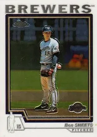 2004 Topps Chrome #176 - Ben Sheets - Milwaukee Brewers