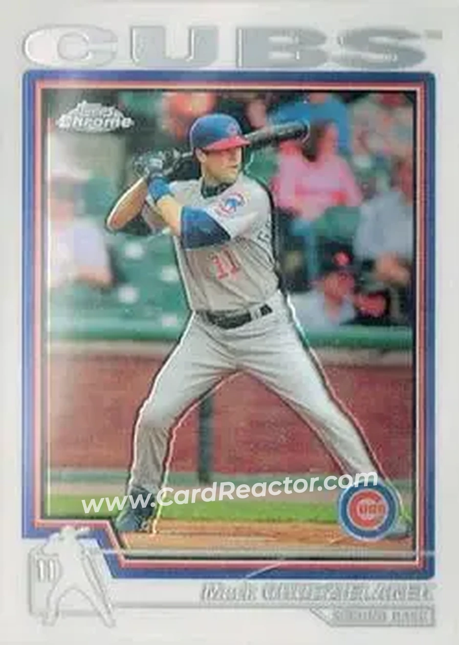 2004 Topps Chrome #195 - Mark Grudzielanek - Chicago Cubs - Front