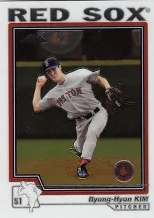 2004 Topps Chrome #198 - Byung-Hyun Kim - Boston Red Sox