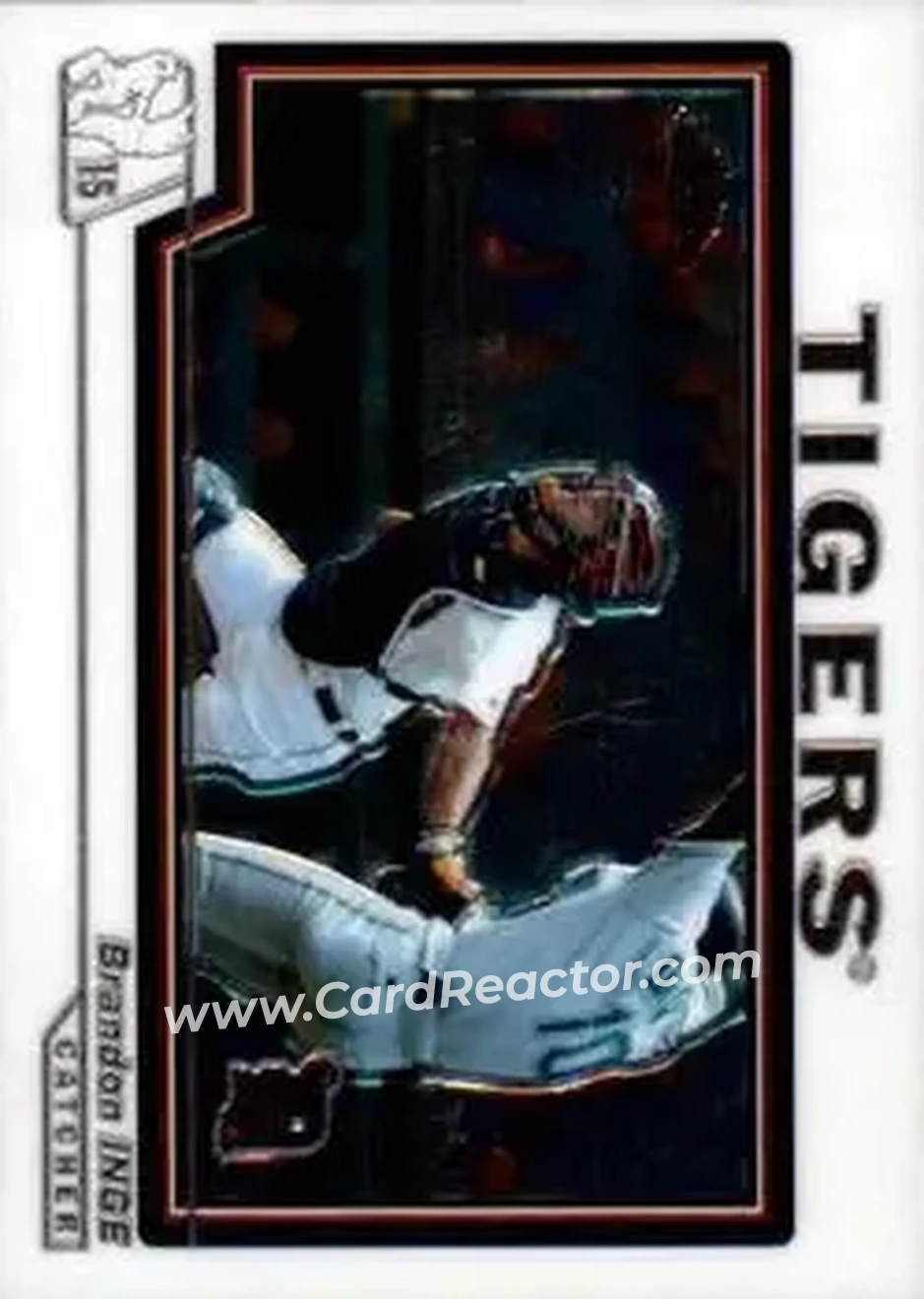 2004 Topps Chrome #199 - Brandon Inge - Detroit Tigers - Front