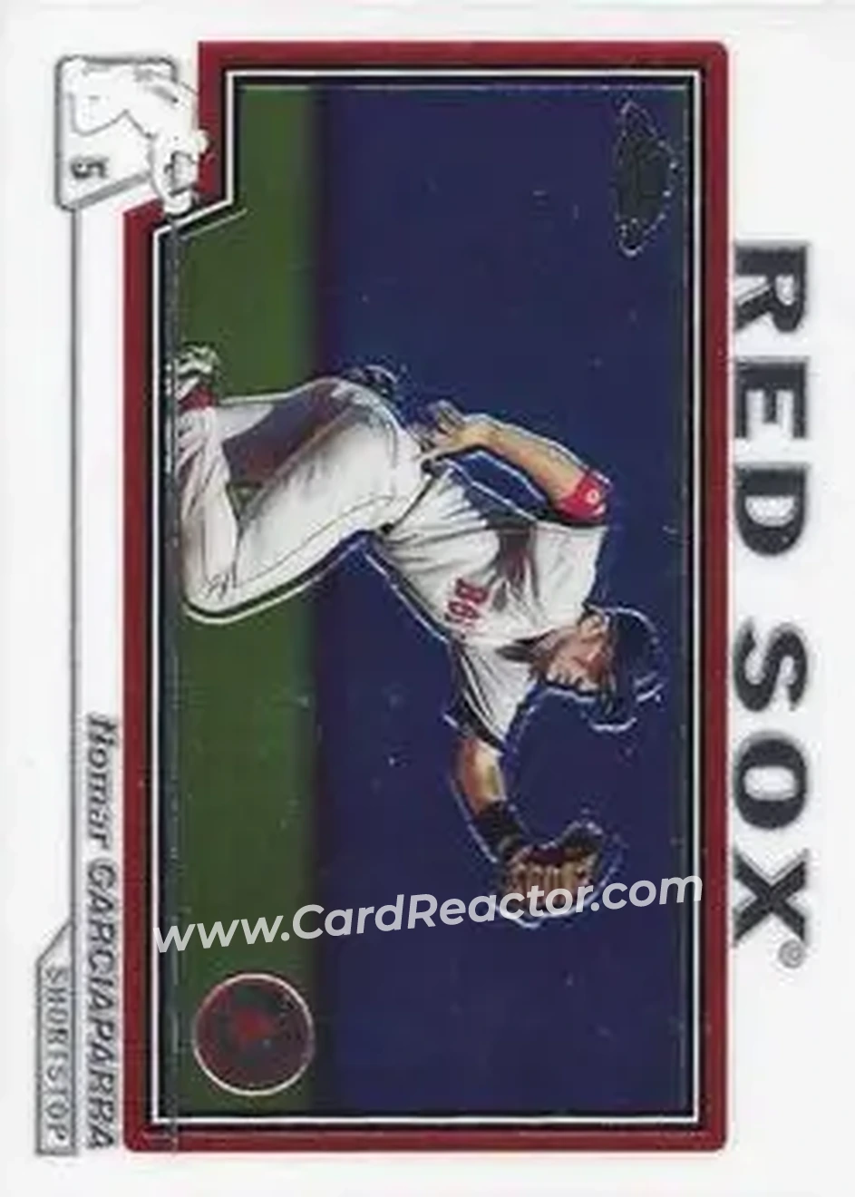 2004 Topps Chrome #200 - Nomar Garciaparra - Boston Red Sox - Front 2004 Topps Chrome #200 - Nomar Garciaparra - Boston Red Sox - Front