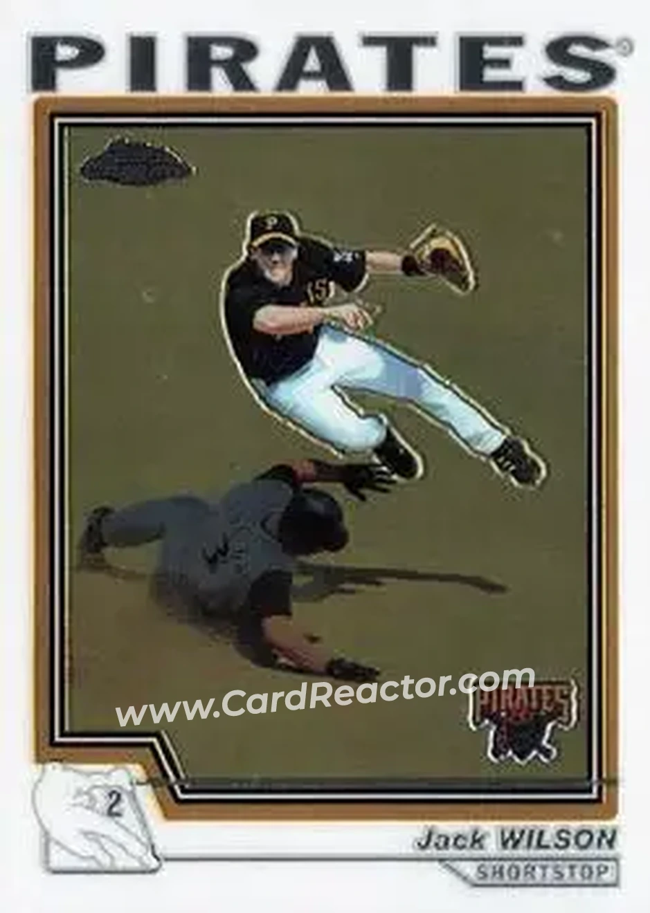 2004 Topps Chrome #204 - Jack Wilson - Pittsburgh Pirates - Front